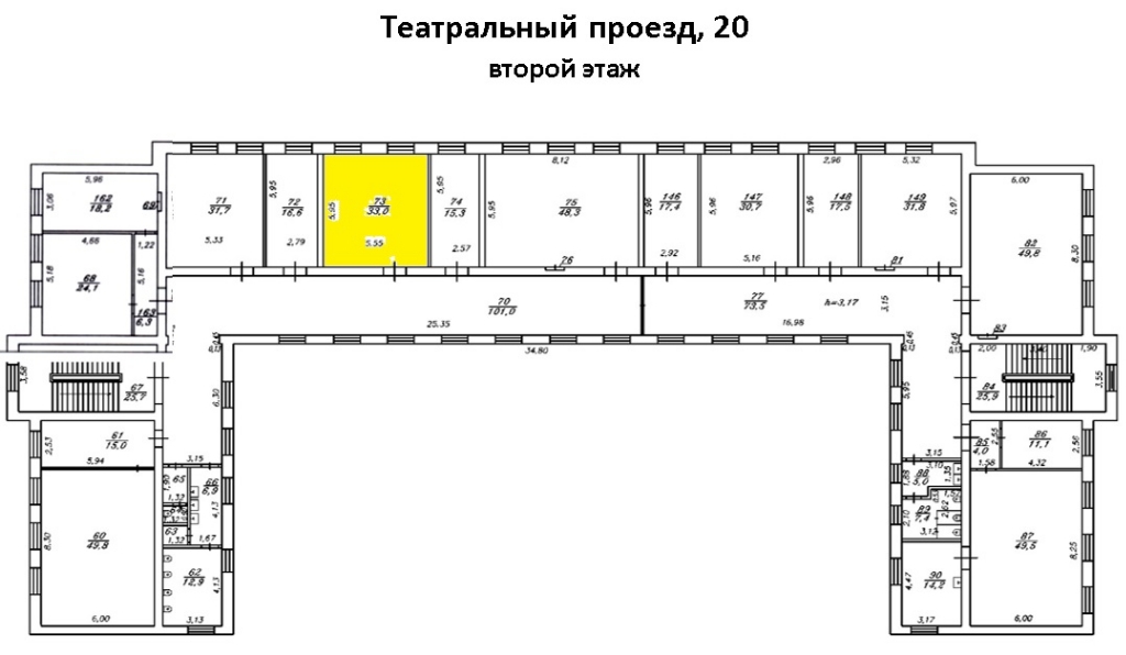 Новоуральск, Театральный проезд, 20, №73